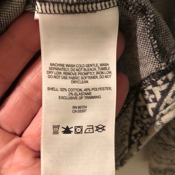 Columbia Fair isle heavy knit Henley - Picture 5 of 6